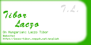 tibor laczo business card